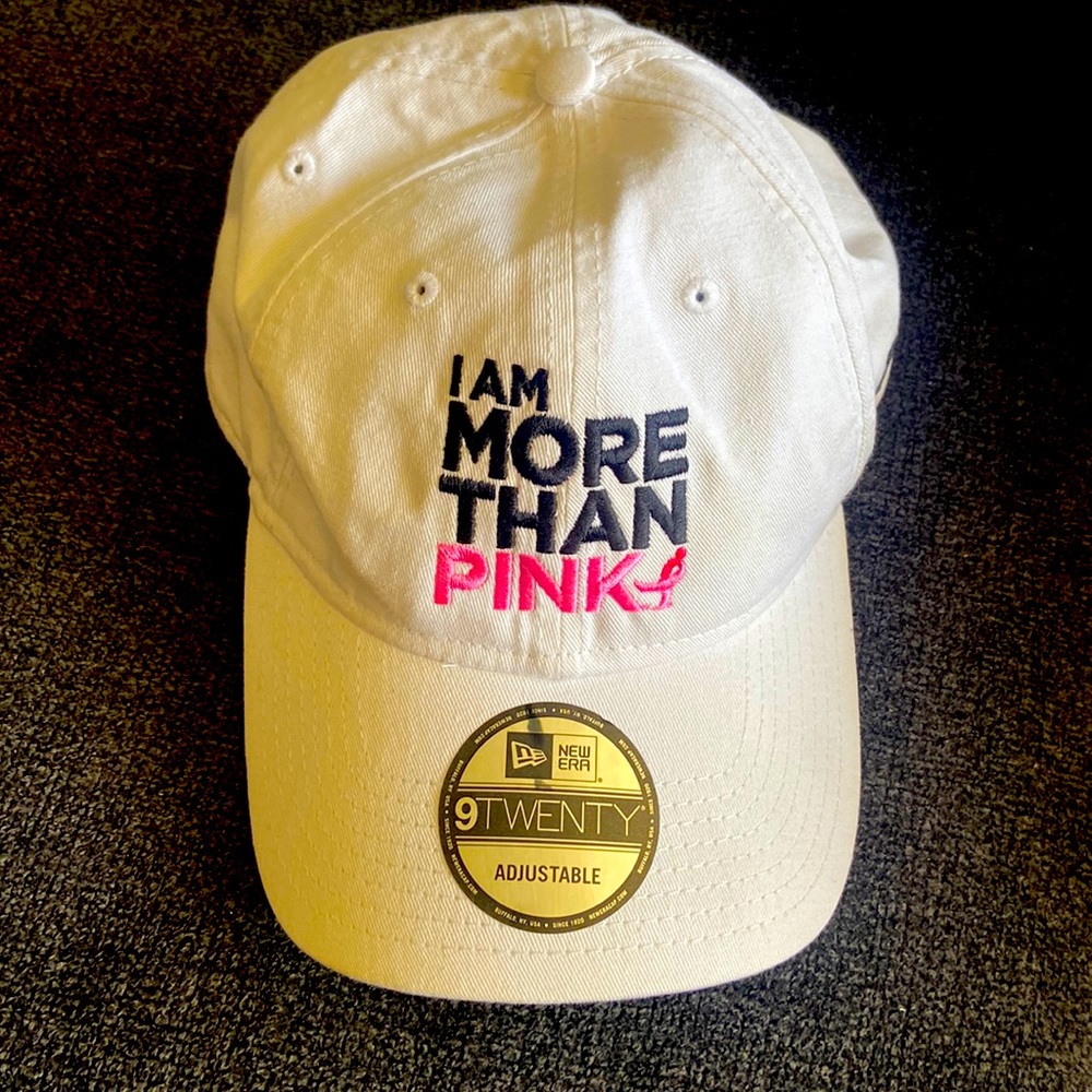 I am more than pink Nike adjustable hat